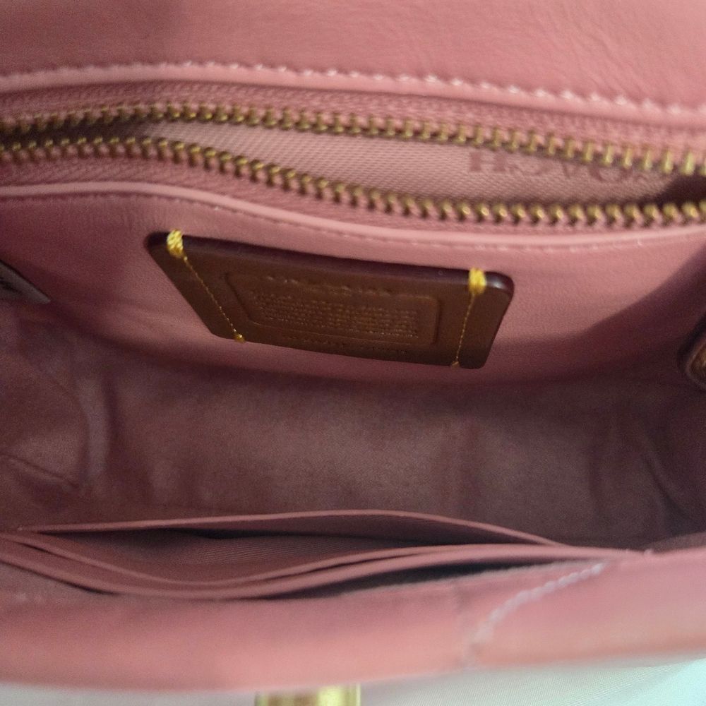 Coach Madison 18 Pink Quilted Convertible Shoulder Bag - Picture 8 of 11